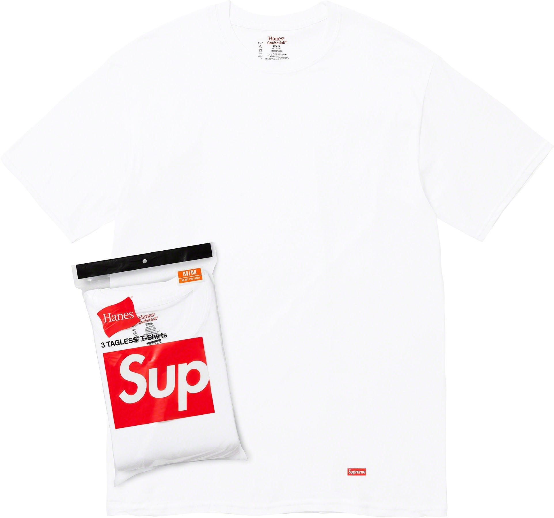 Supreme®/Hanes® Tagless Tees (3 Pack) view 7